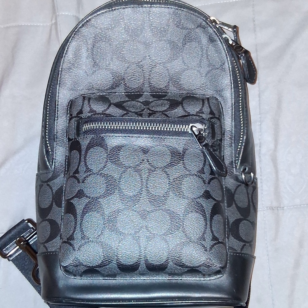 Coach Men's Black pack sling
